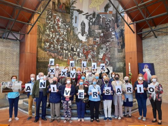 La comunidad parroquial de Santa Rosa de Lima felicita al Sr. Obispo