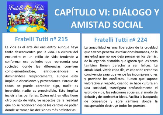«Fratelli tutti»: Diálogo y amistad social