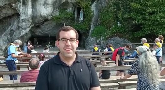 Los enfermos de nuestra comunidad en el santuario de Lourdes
