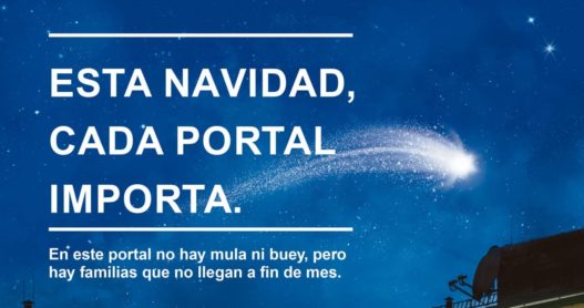 Campaña de Cáritas: «Esta Navidad, cada portal importa»