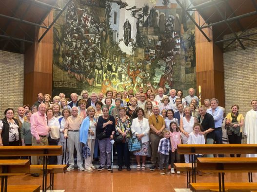Antiguos vecinos del «Camino Antequera» se reunieron en Santa Rosa de Lima