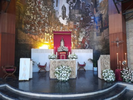 Celebración de la festividad de Santa Rosa de Lima