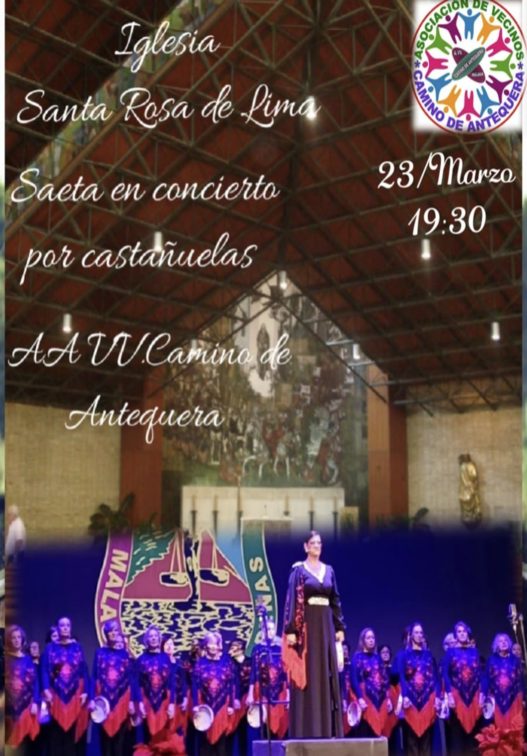 Concierto «Saeta por castañuelas» de la AA.VV. del Camino de Antequera