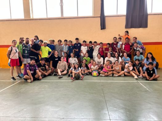 Encuentro deportivo para menores y jóvenes