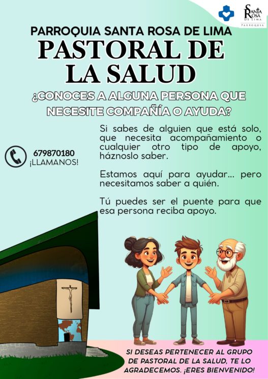 ¿Conoces a personas que necesiten compañía o ayuda?