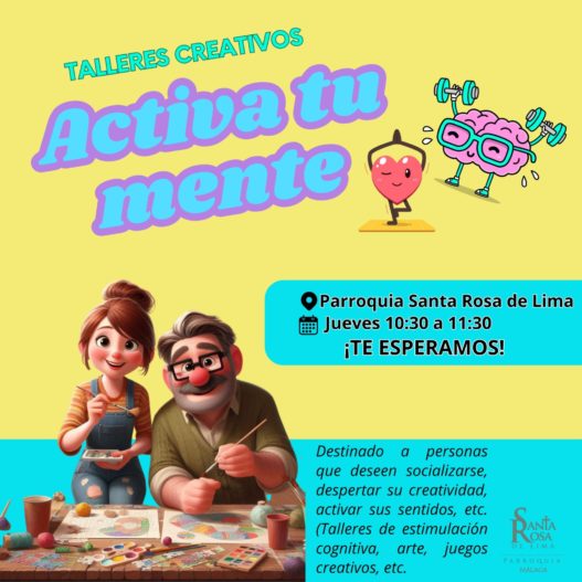 Talleres creativos: activa tu mente