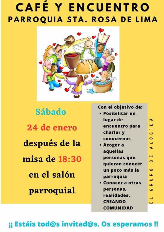 Nuevo espacio de Café y Encuentro